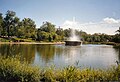 Lac dans le parc.