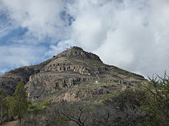 El "Picacho" del Cerro del Muerto.