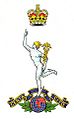 Royal Corps of Signalsin kokardi, Yhdistynyt kuningaskunta
