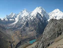 Siula Grande in the Huayhuash