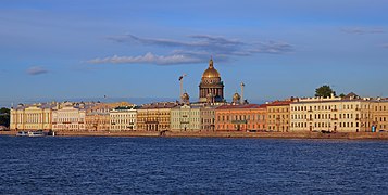 English Embankment, Saint Petersburg, Russia