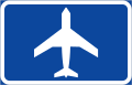 Airfield straight ahead