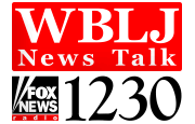 WBLJ News Talk 1230, with the Fox News Radio logo in the bottom left corner