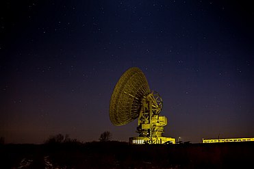 The 70 meter Galenki RT-70, Galenki, Russia, second of three RT-70 in the former Soviet Union, (1984)