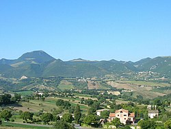 Skyline of Poggio San Vicino