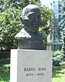 Rados Jenő mellszobra