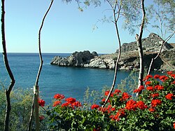 Ájos Pávlos sør på Kreta