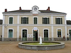 Train station of Ambert.