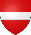 Coat of arms of the counts of Vianden and lords of Louvain-Perwez among others.