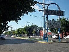 Caucete, centro urbano del área este del Valle del Tulum.