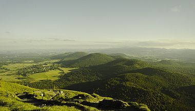 Chaine des Puys in Auvergne