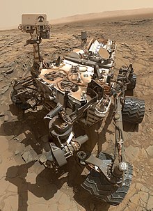 क्यूरोसिटी रोवर का मंगल पर फोटो