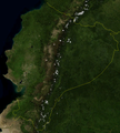 Ecuador műholdképe