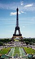 Eiffelova veža z Place du Trocadéro