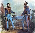 Entrevista de Guayaquil entre José de San Martín y Simón Bolívar.