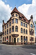 Einbeck Neuer Markt 1; listed building seen from SW