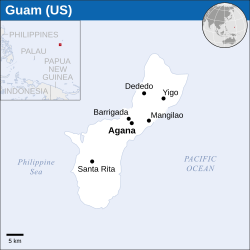 Lokasi Guam
