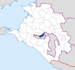 Novorossijsk is located in Krasnodar kraj