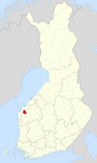 Lage von Laihia in Finnland
