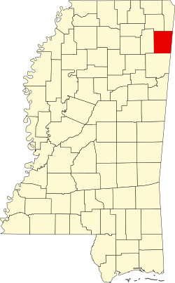 Koartn vo Itawamba County innahoib vo Mississippi