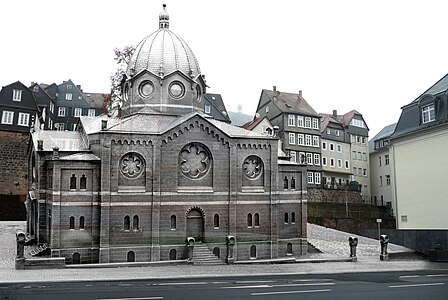 Synagoge im "Garten des Gedenkens"