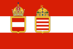 Bandiera proposta per la marina imperial-regia (1915) ma mai ufficializzata