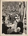 Official unveiling of the Australian–American Memorial on 16 February 1954