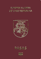 Couverture d'un passeport lituanien