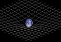 Dvoudimenzionální znázornění zakřivení prostoročasu