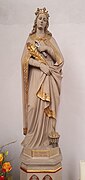 St. Agatha (Epe), Heiligenfigur von St. Agatha.jpg