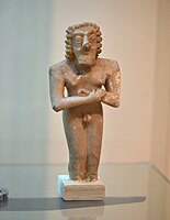 Estátua do Templo Nintu VI em Cafaja, Museu do Iraque