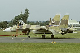 Су-37 на авиашоу Фарнборо-1996