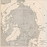 Navegación de Henry Hudson en la búsqueda del paso del Noreste, 1607-1608.