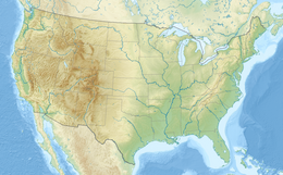 EWR. Карта розташування: США