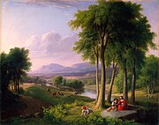 1837 View near Rutland, Vermont