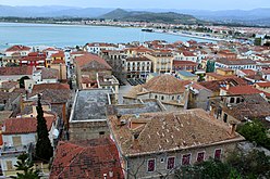 Traditional style houses in Nafplio