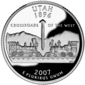 Utah quarter dollar coin