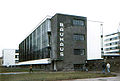 building in Dessau, Germany, designed by Walter Gropius. Picture taken in 1998