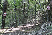 Bohemian Grove Side Entrance