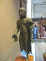 Bronze statuette of the Buddha with varadamudra gesture