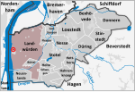 Dedesdorf-Eidewarden in der Gemeinde Loxstedt