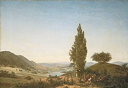 El verano (Der Sommer), 1807, 71,4 cm × 103,6 cm, óleo sobre lienzo, Múnich, Neue Pinakothek