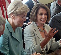 Elizabeth Warren and Leader Pelosi (5958348524).jpg