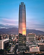 La Gran Torre Santiago, en Santiago