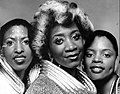 Soul group Labelle with lead singer Patti Labelle, known for the hit 1975 tune "Lady Marmalade", a song which would later be covered on the soundtrack to the 2001 film musical Moulin Rouge!.