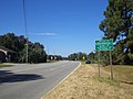 Leesburg City Limit Sign, GA 32 Westbound