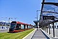 Moderne Straßenbahn in Nizza (Frankreich)