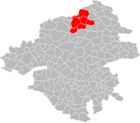 Localisation de Communauté de communes du secteur de Derval