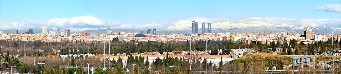 Pohled na Madrid