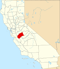 Location in the state of California